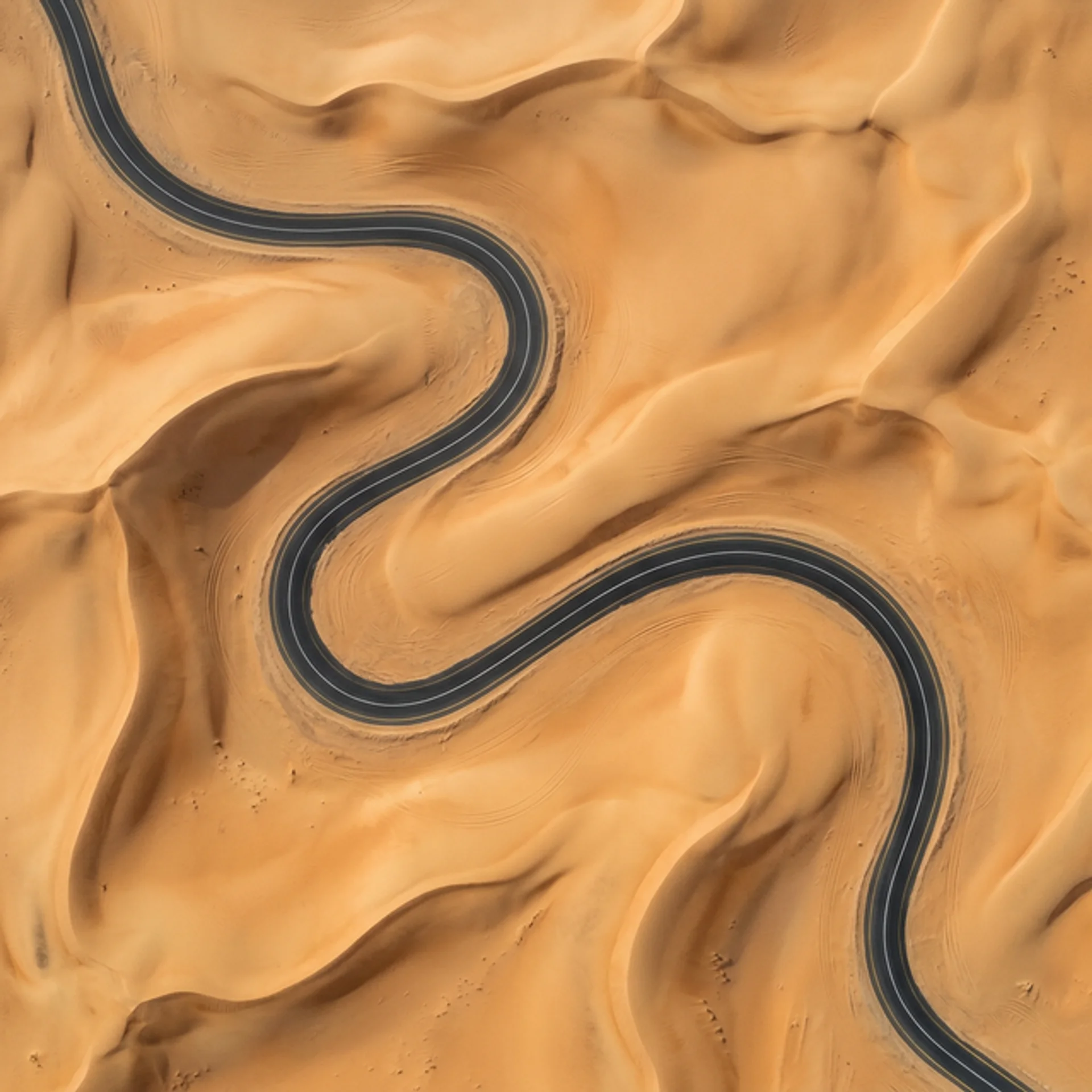 Agriculture drone over a large field